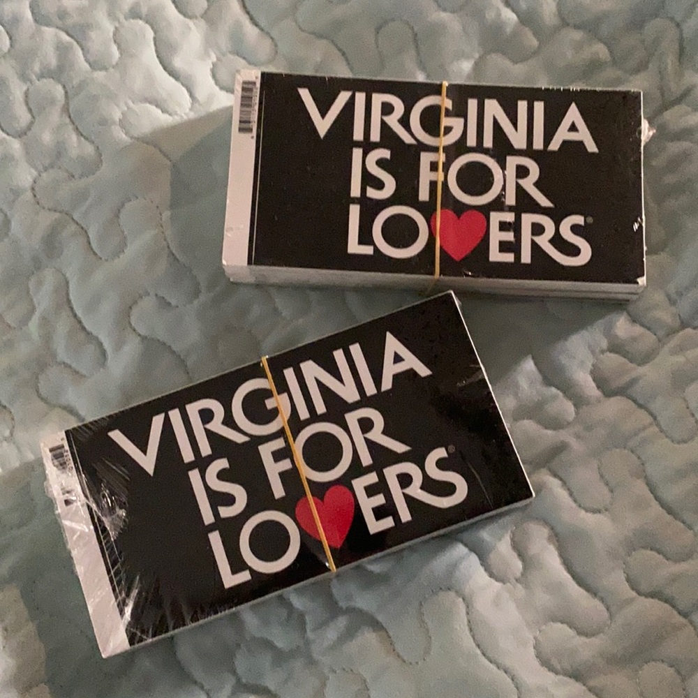 Virginia is for Lovers stickers